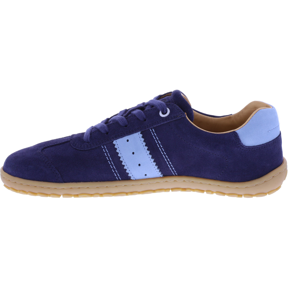 Koel | Ila 3.0 | Navy-Hellblau | Veloursleder | Damen Barfußschuhe