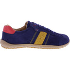 Koel | Ila 3.0 | Blue-Gelb-Rot | Veloursleder | Damen Barfußschuhe