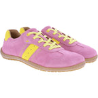Koel | Ila 3.0 | Blossom-Rosapink-Gelb | Veloursleder | Damen Barfußschuhe