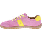 Koel | Ila 3.0 | Blossom-Rosapink-Gelb | Veloursleder | Damen Barfußschuhe