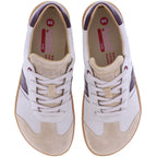 Koel | Ila 3.0 | Beige-Dunkelbraun | Veloursleder | Damen Barfußschuhe