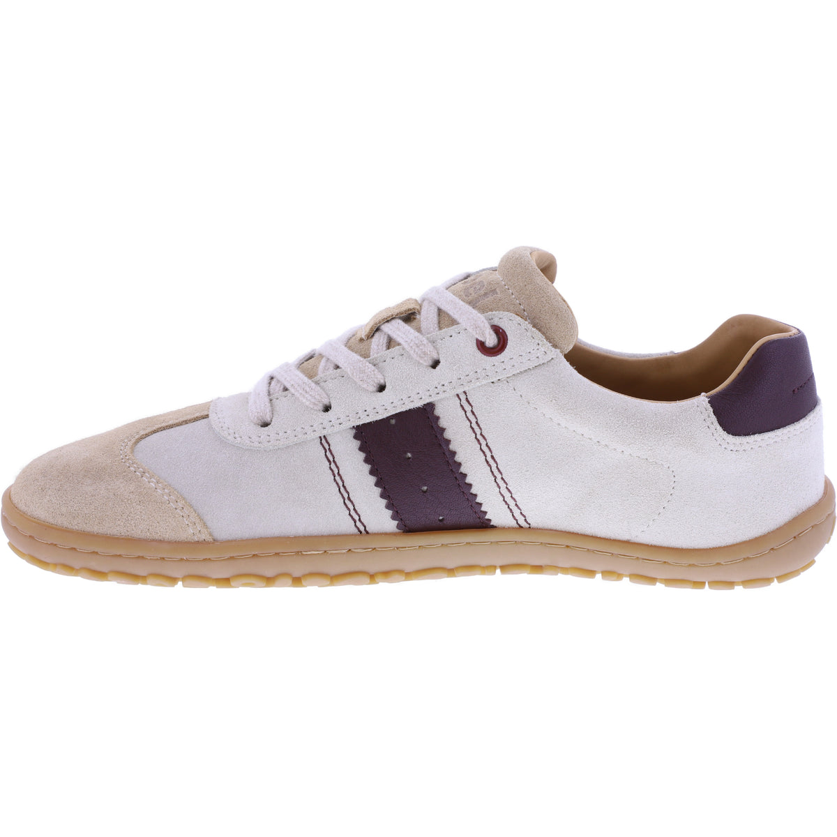 Koel | Ila 3.0 | Beige-Dunkelbraun | Veloursleder | Damen Barfußschuhe