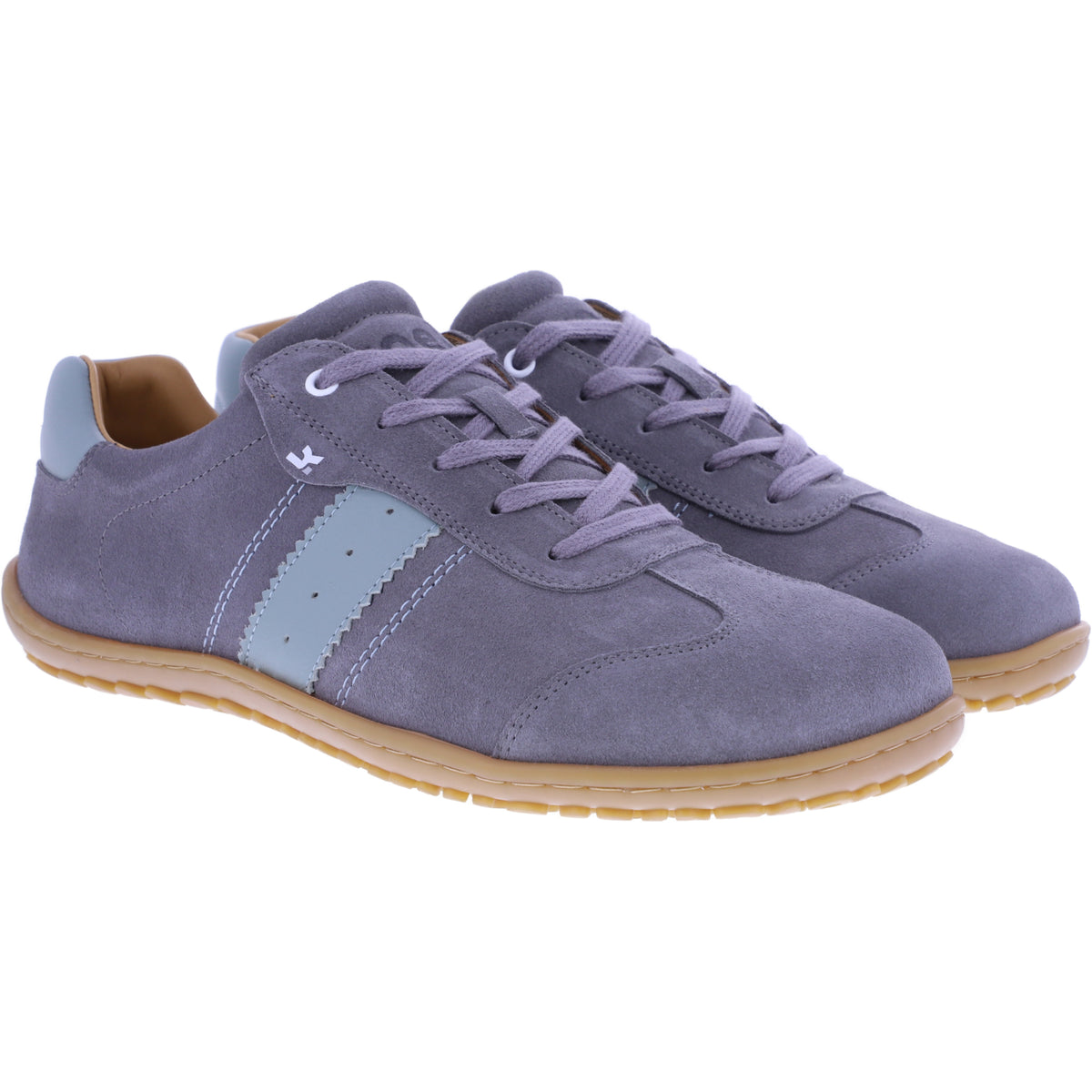 Koel | Ilo 3.0 | Grey-Blau | Veloursleder | Herren Barfußschuhe