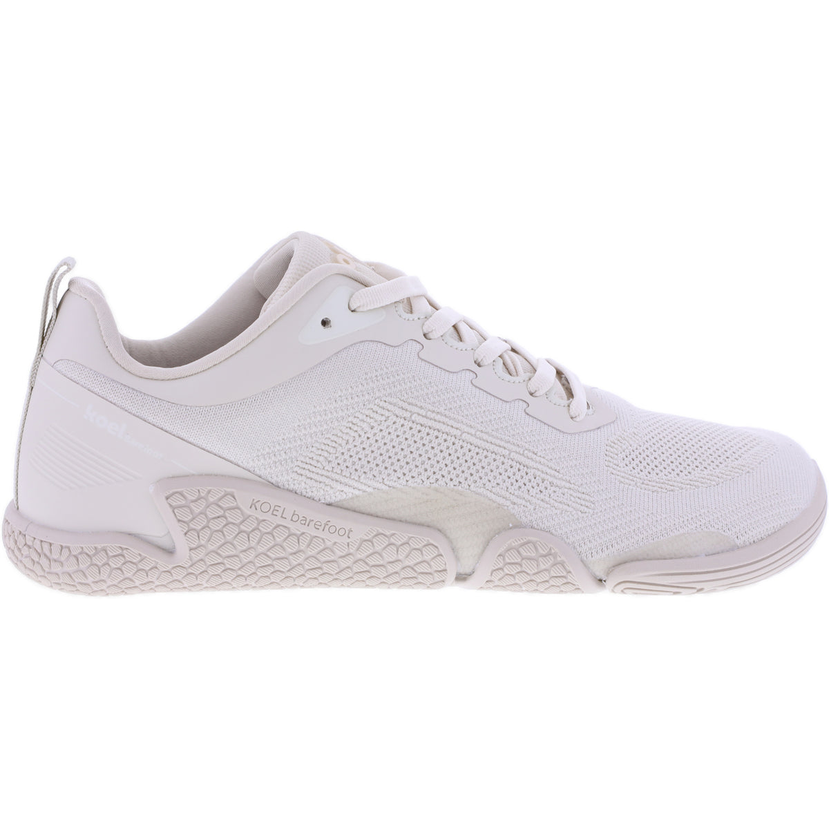 Koel | Nica | Beije-Beige | Mesh-Strick | Damen Barfußschuhe