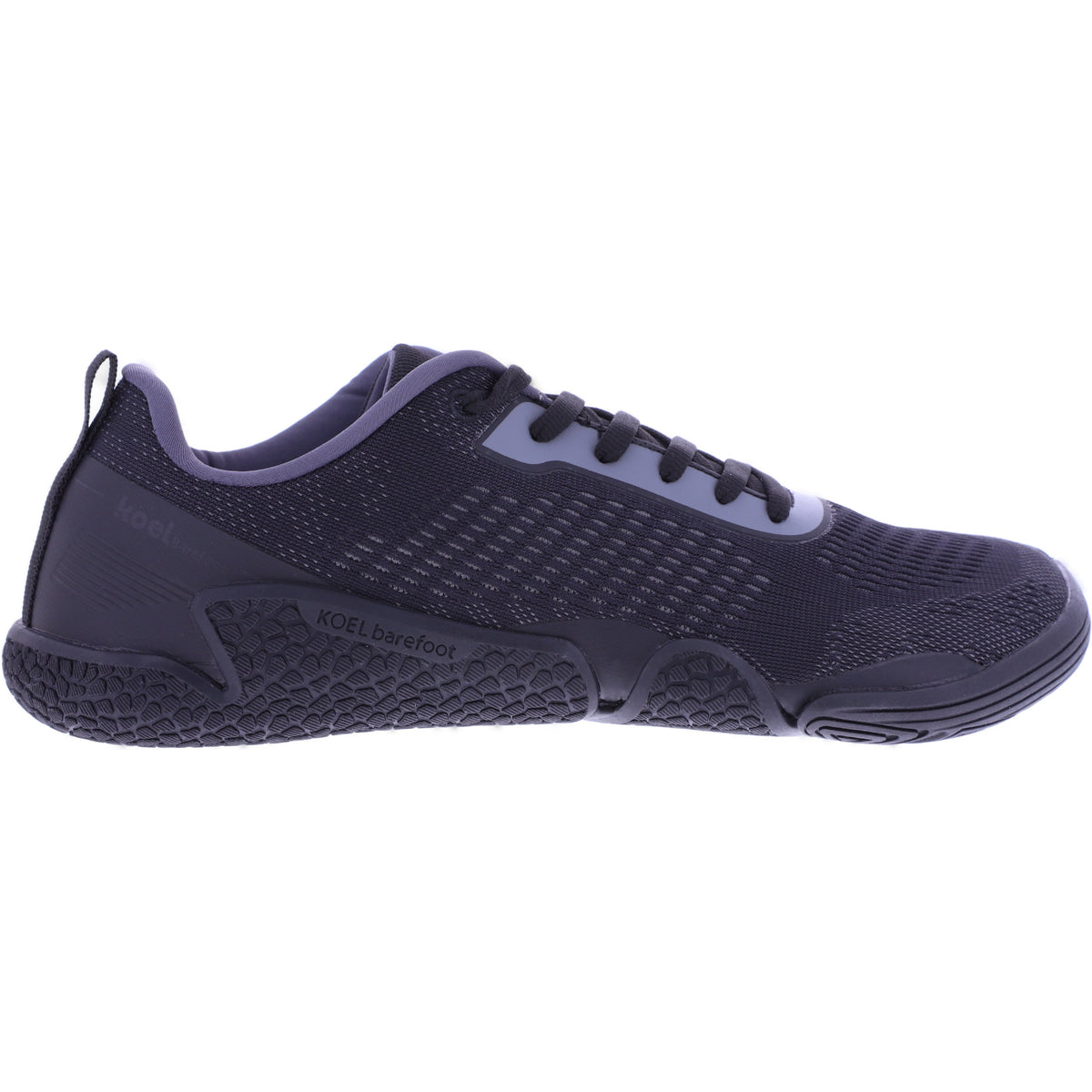 Koel | Nilo | Black-Schwarz | Mesh-Strick | Herren Barfußschuhe