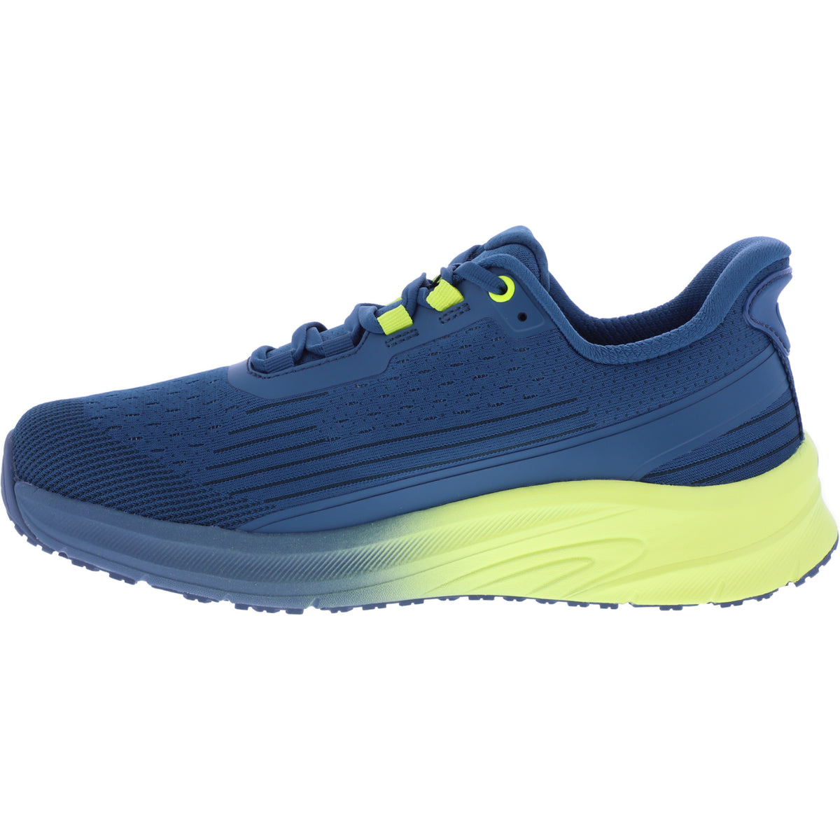 Orthofeet® | Dash | Deep Sea Green/Yellow | Hands-Free Schuhe mit Fersendämpfung | Herren Schnürer