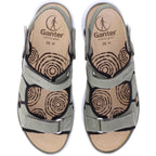 Ganter / Halina / Salbei-Schwarz / Wechselfußbett / Weite: H / Art: 3-200412-5400 / Damen Sandalen