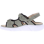Ganter / Halina / Salbei-Schwarz / Wechselfußbett / Weite: H / Art: 3-200412-5400 / Damen Sandalen