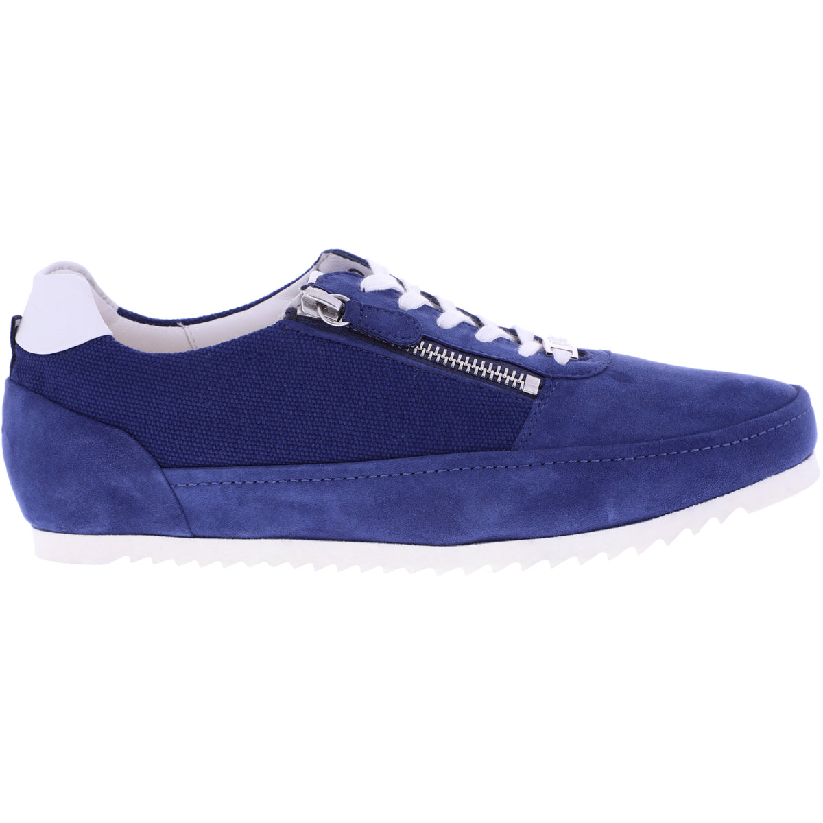 Hassia / Padova / Ink-Blau/Weiß Leder / Wechselfußbett / Art: 3-301063-3702 / Damen Schnürer