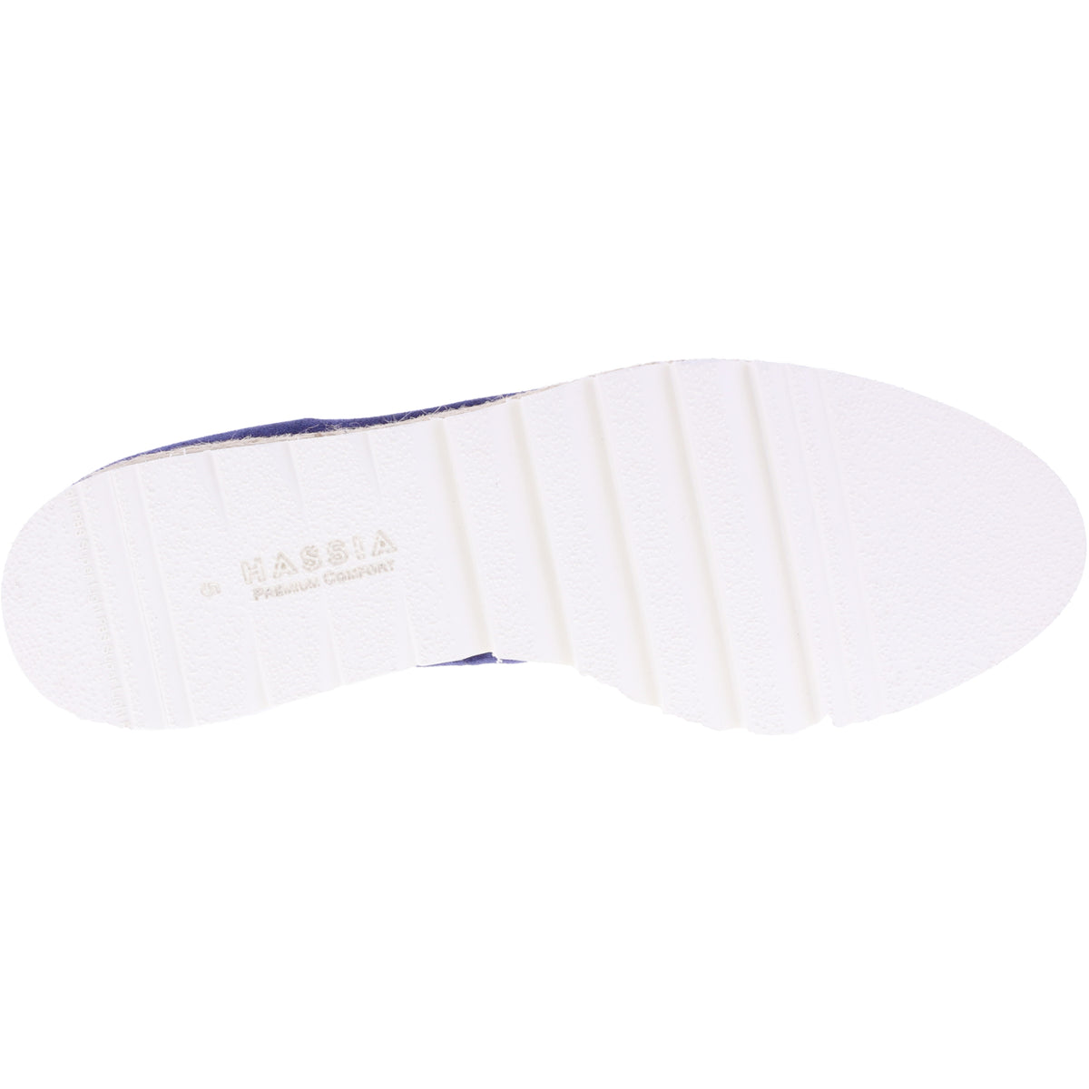 Hassia / Pisa / Navy Blau Veloursleder / Wechselfußbett / Art: 3-301545-3100 / Damen Slipper