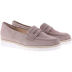 Hassia / Pisa / Pearl Rosa Veloursleder / Wechselfußbett / Art: 3-301545-4900 / Damen Slipper