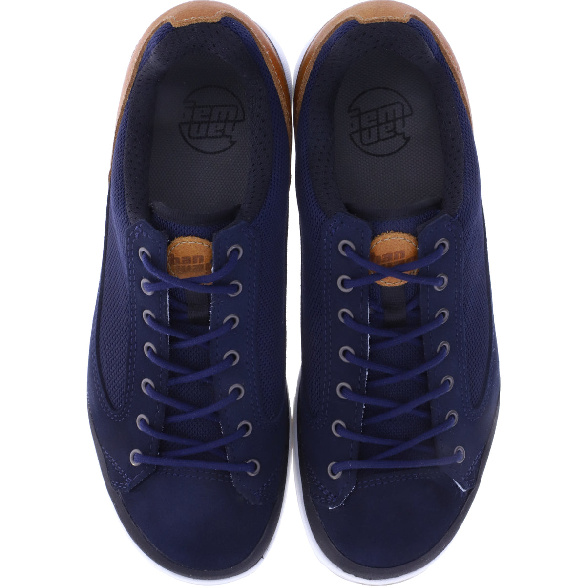 Hanwag / Modell: Vavena Lady / Navy-Cognac / Leder-Textil / Damen Trekkingschuhe