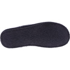 Stegmann / Modell: 302 / Komfort Woll-Mokassins aus Walkstoff / Anthrazit - Unisex Sliper