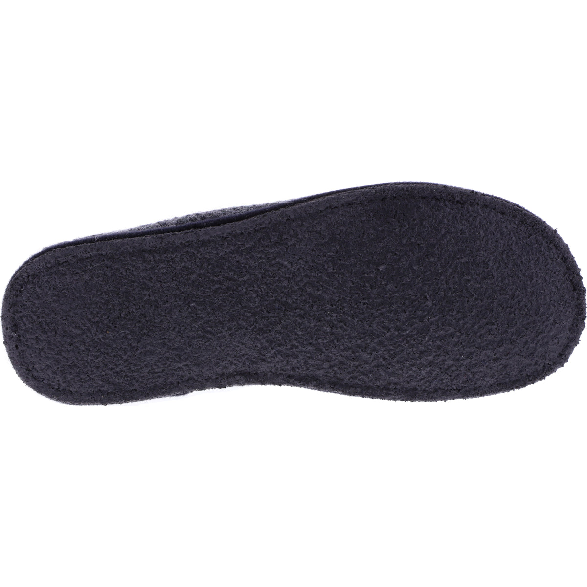 Stegmann / Modell: 302 / Komfort Woll-Mokassins aus Walkstoff / Anthrazit - Unisex Sliper