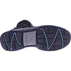 Xsensible Stretchwalker | Emilia | Schwarz Veloursleder | Weite: H | 302195-001 | Damen Stiefelette