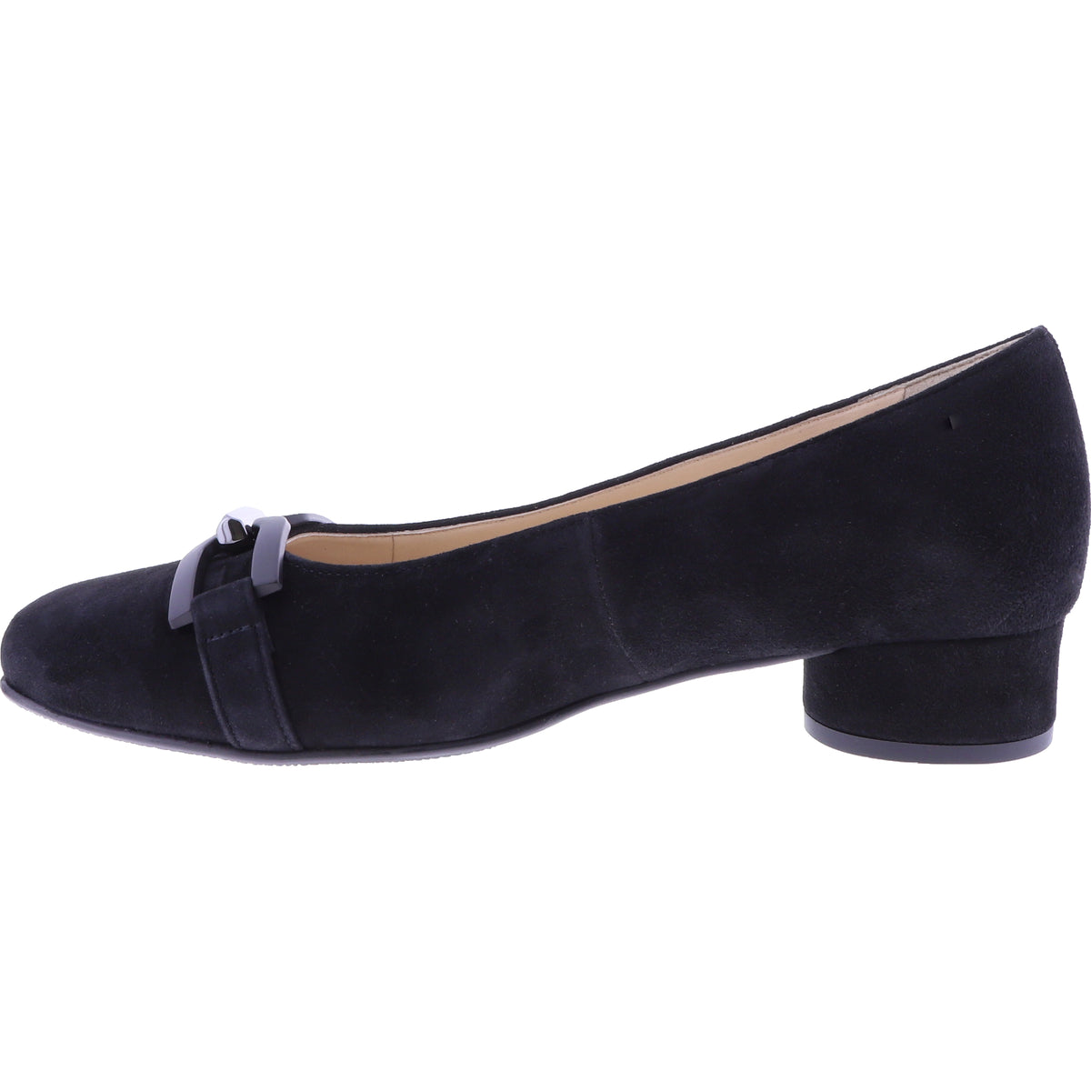 Hassia | Roma | Schwarz | Ziegenleder | Wechselfußbett | 8-302632-0100 | Damen Pumps