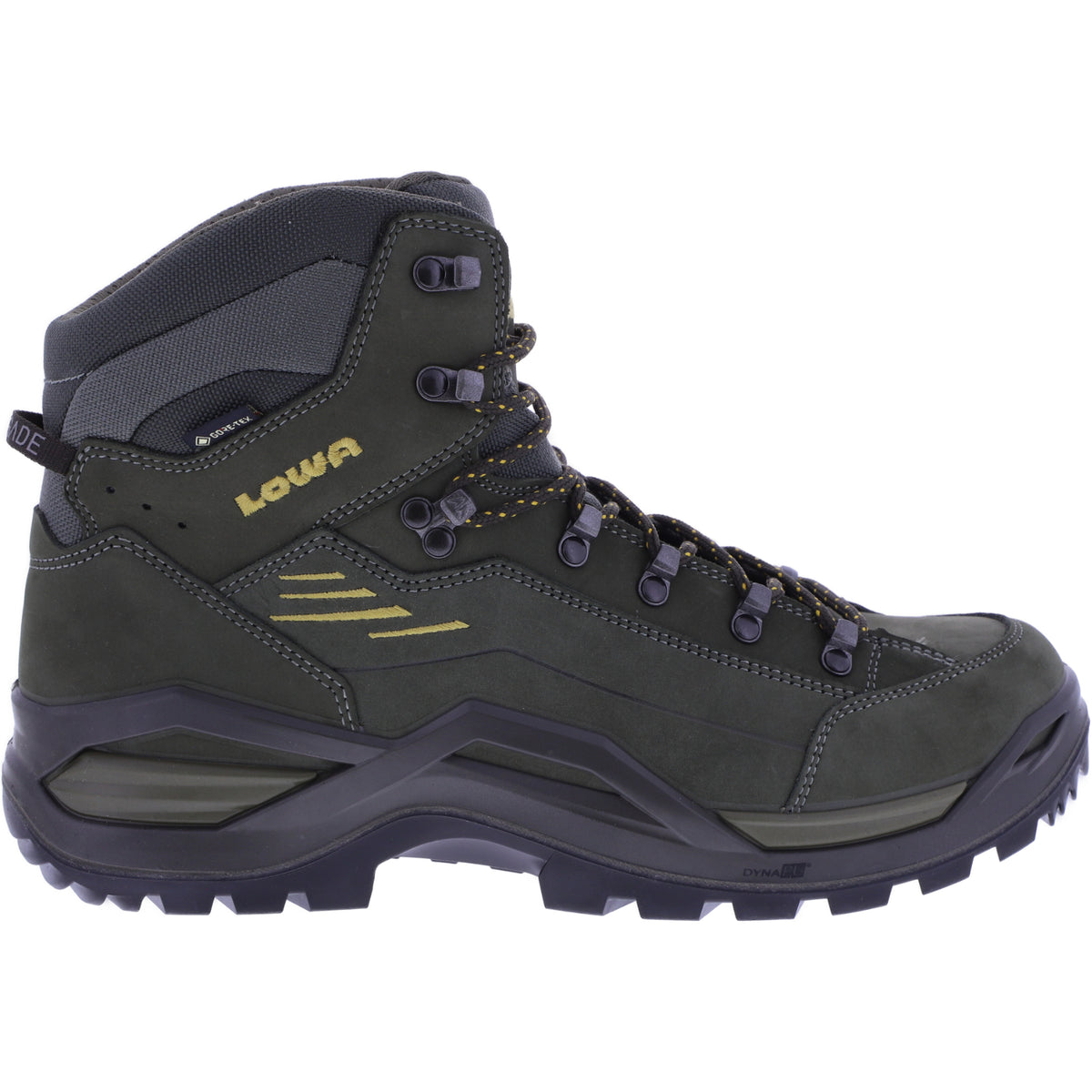 LOWA | Renegade EVO GTX | Oliv-Senf | Nubukleder | GORE-TEX® | Herren Wanderstiefel
