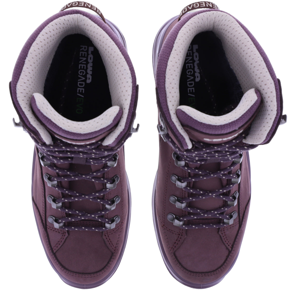 LOWA | Renegade EVO GTX W | Altrosa-Panna | Nubukleder | GORE-TEX® | Damen Wanderstiefel