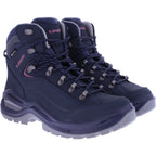 LOWA | Renegade EVO GTX W | Stahlblau-Alt Rosé | Nubukleder | GORE-TEX® | Damen Wanderstiefel