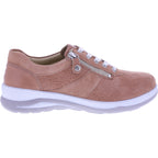 Fidelio | Haley | Cafe-Cream | Leder | Multistretch | Weite: H | Damen Schnürer