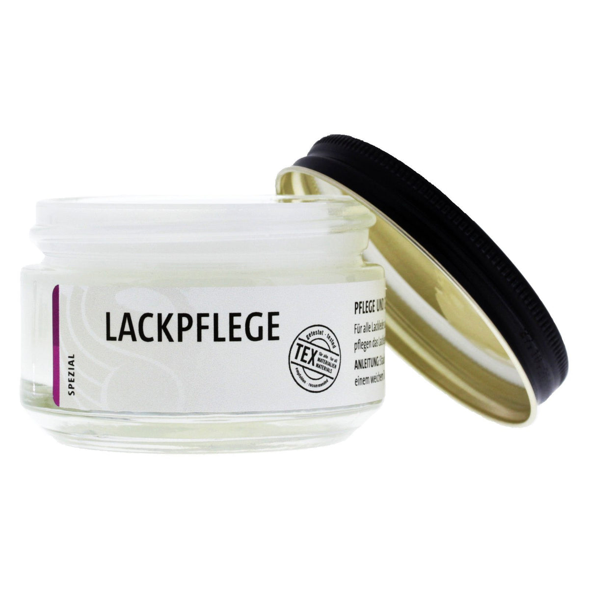 Solitaire / Lackpflege mit speziellen Weichmachern / 50ml Glastiegel