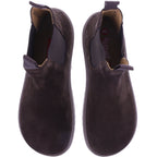 Koel | Gavien | Chocolate-Dunkelbraun | Veloursleder | Damen Barfuß-Chelsea-Boots