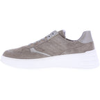 Hassia / Genova / Fog Beige Softvelour / Wechselfußbett / Art: 4-301457-6900 / Damen Schnürer
