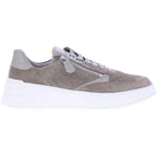 Hassia / Genova / Fog Beige Softvelour / Wechselfußbett / Art: 4-301457-6900 / Damen Schnürer