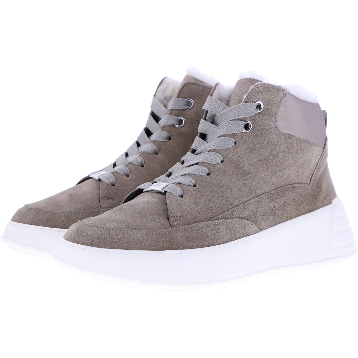 Hassia / Genova / Fog Beige / Wechselfußbett / Textilfutter / Art: 4-301471-6900 / Damen Stiefel