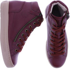 Paul Green | 4024-318 | Wine-Dunkelrot | Weiches Kalbsleder | Damen Booties