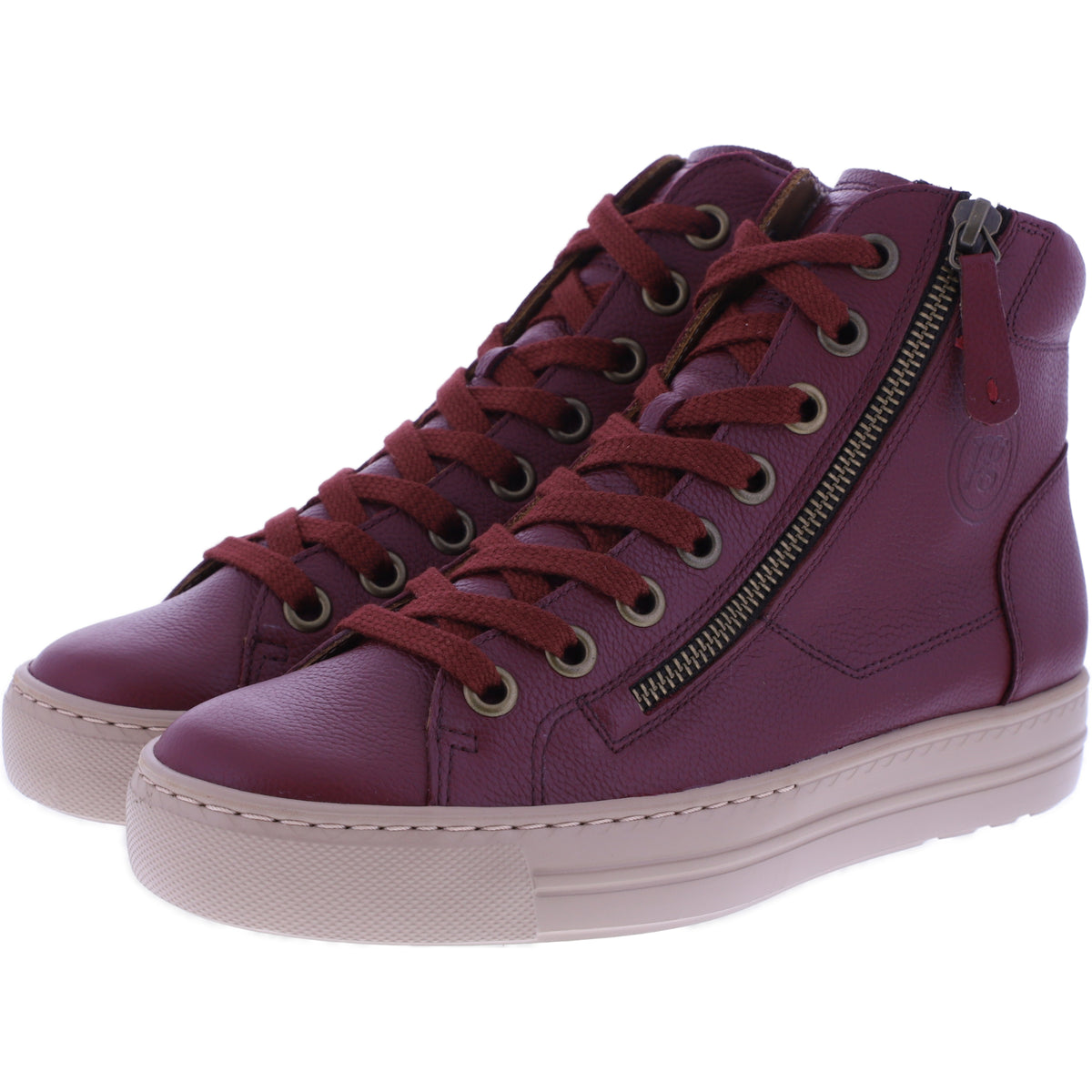 Paul Green | 4024-318 | Wine-Dunkelrot | Weiches Kalbsleder | Damen Booties