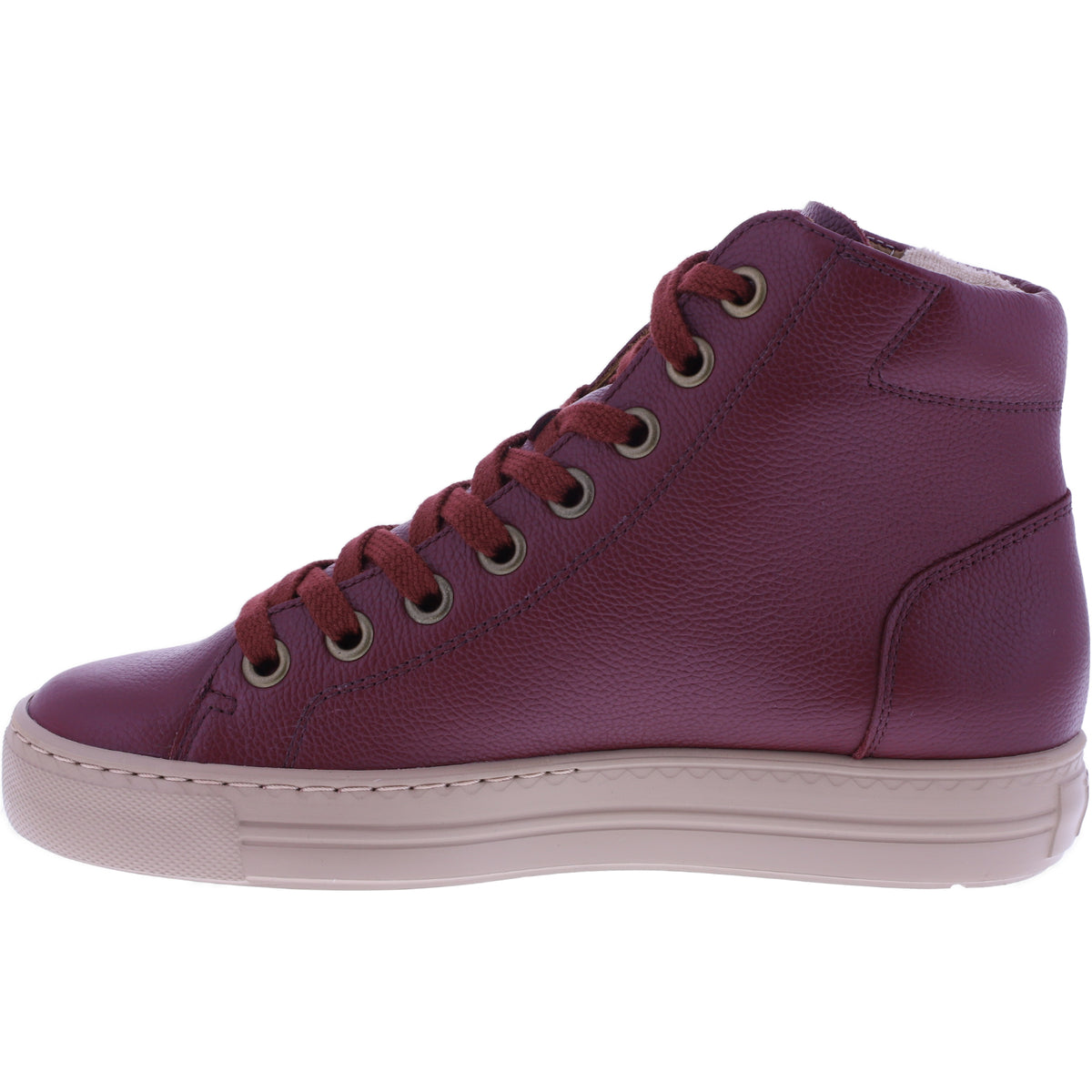 Paul Green | 4024-318 | Wine-Dunkelrot | Weiches Kalbsleder | Damen Booties