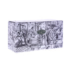 F. Hammann / Premium Mini Doc Bag Handtasche / Grau Flecht Kalbsleder / Made in Germany