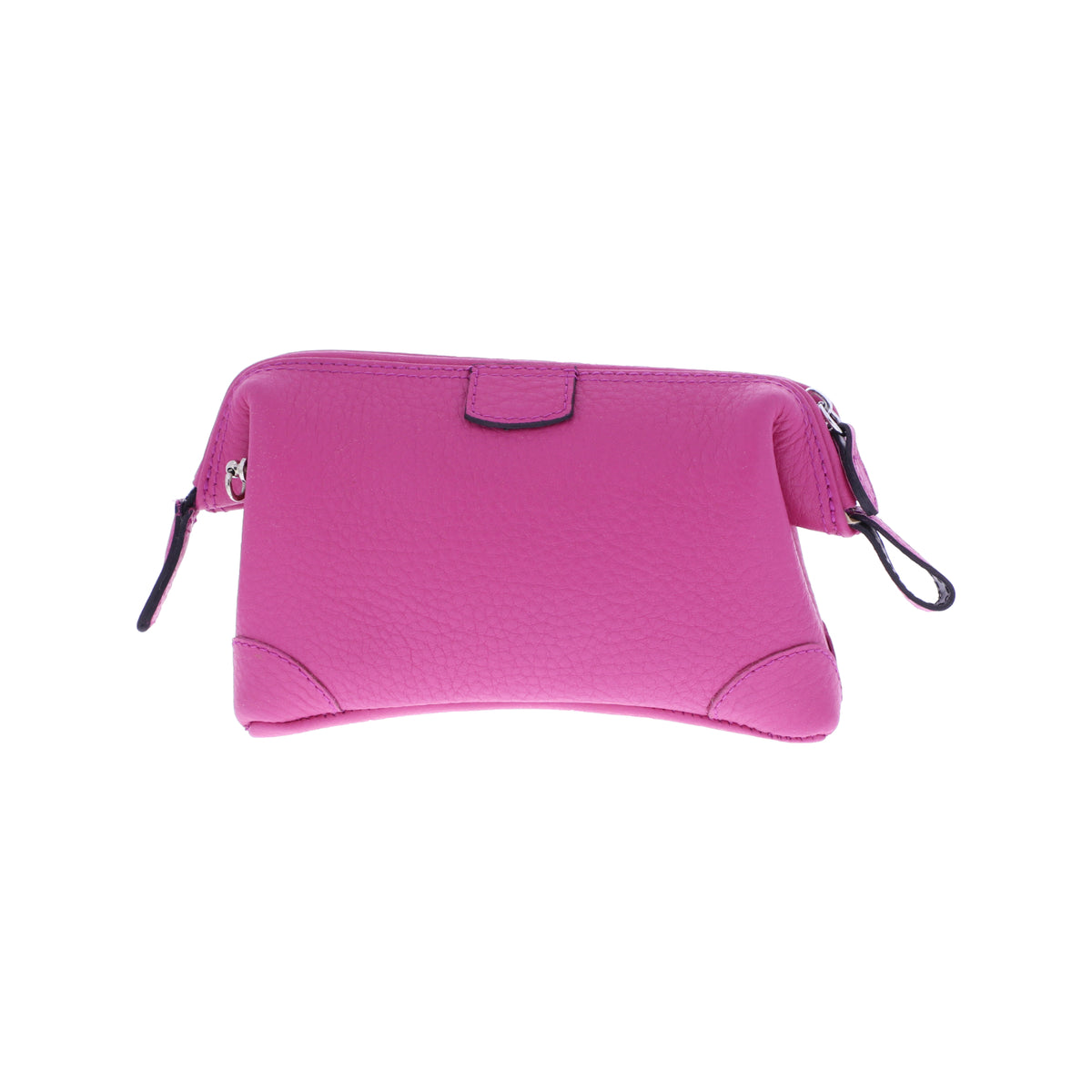 F. Hammann / Premium Mini Doc Bag Handtasche / Fuchsia Pink Chervo Kalbsleder / Made in Germany