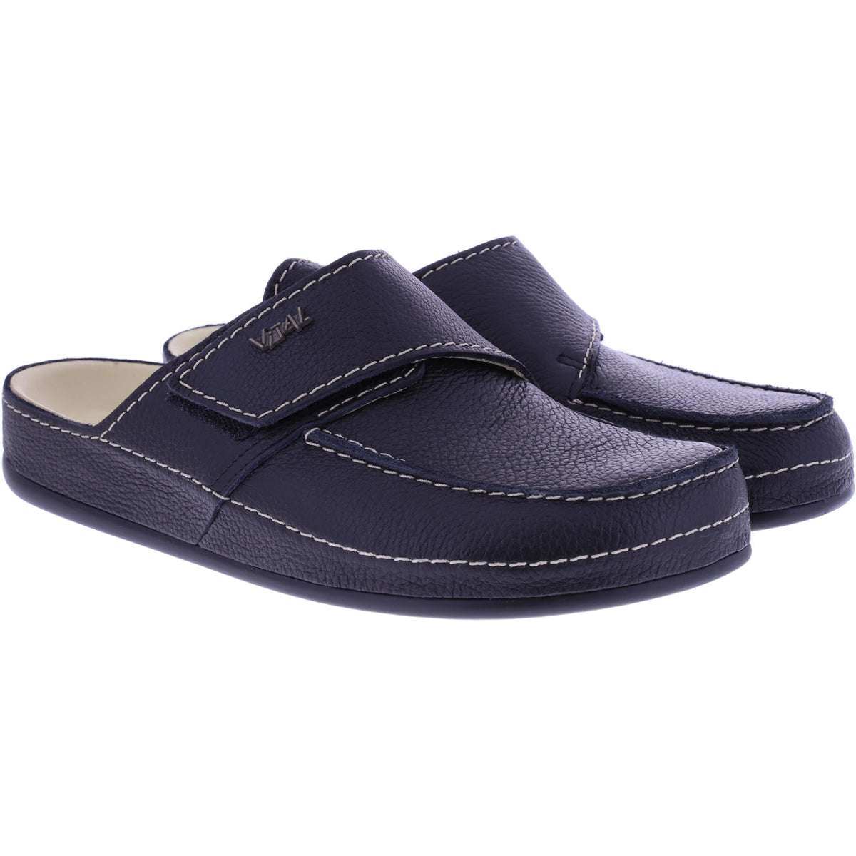 Vital Schuhe | Vital Classic | Schwarz | Nappaleder | Weite: H | 4220919-0100 | Herren Clogs
