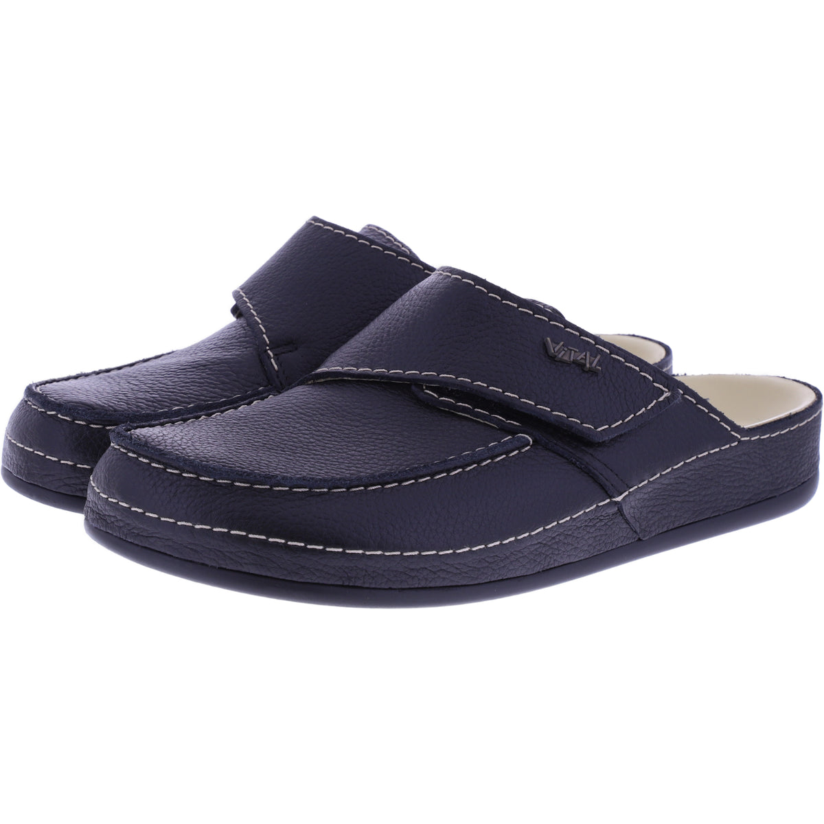 Vital Schuhe | Vital Classic | Schwarz | Nappaleder | Weite: H | 4220919-0100 | Herren Clogs