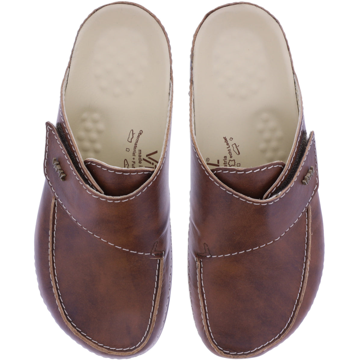 Vital Schuhe | Vital Classic | Darkcognac | Nappaleder | Weite: H | 4220919-5700 | Unisex Clogs