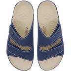 Vital Schuhe | Vital Classic | Chinablau | Nubukleder | Weite: H | 4220938-2400 | Damen Pantoletten