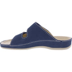 Vital Schuhe | Vital Classic | Chinablau | Nubukleder | Weite: H | 4220938-2400 | Damen Pantoletten