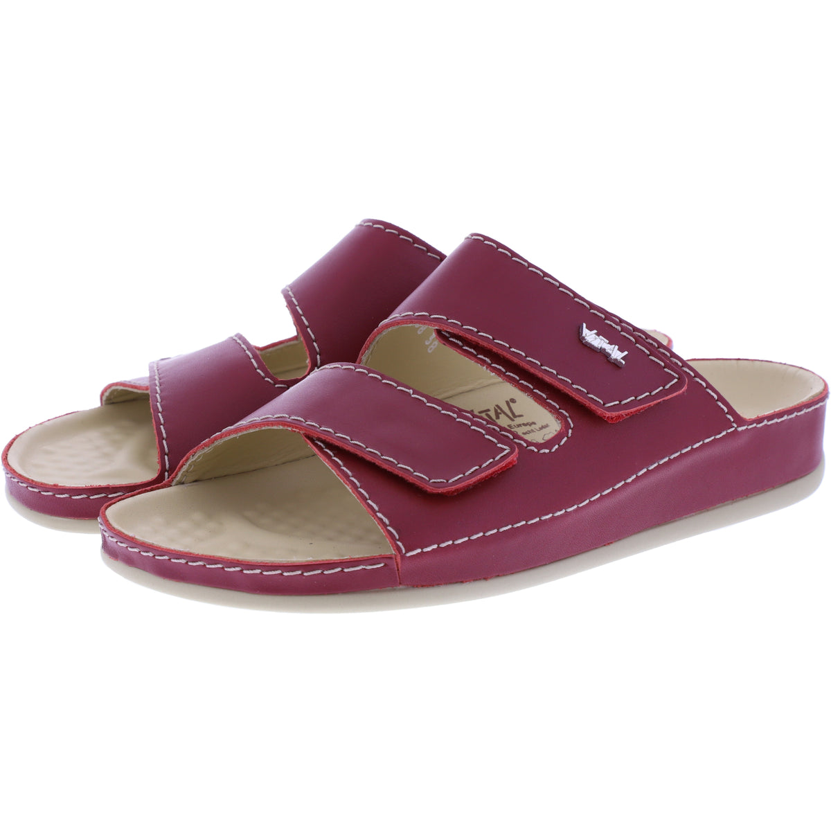 Vital Schuhe | Vital Classic | Rot | Nappaleder | Weite: H | 4220938-2700 | Damen Pantolette