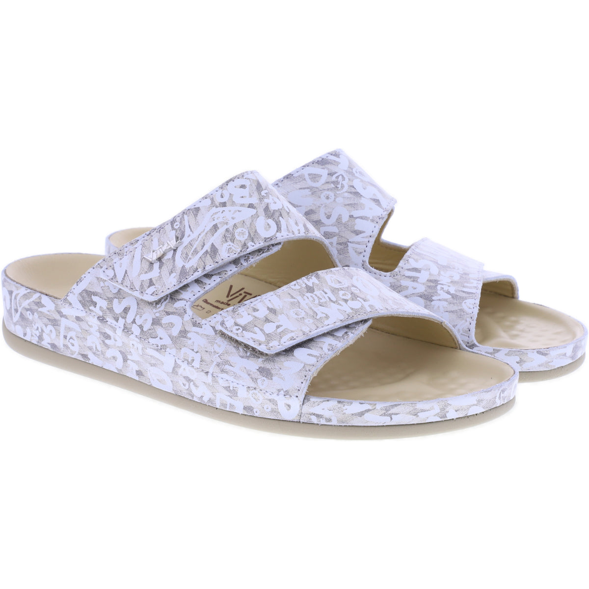 Vital Schuhe | Vital Classic | Creme-Weiß | Kalbsleder | Weite: H | 4220958-0300 | Damen Pantoletten