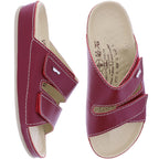 Vital Schuhe | Vital VRS | Rot | Nappaleder | Weite: H | 4221098-2700 | Damen Massage Pantoletten