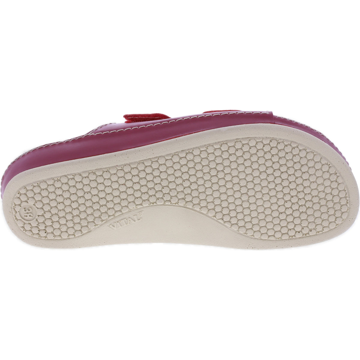 Vital Schuhe | Vital VRS | Rot | Nappaleder | Weite: H | 4221098-2700 | Damen Massage Pantoletten