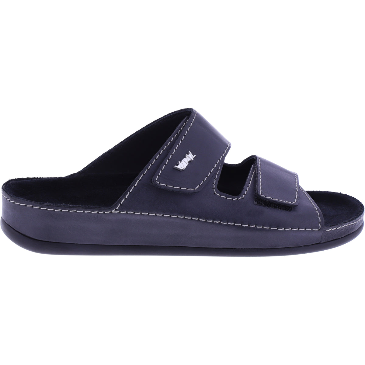Vital Schuhe | Vital Soft | Granit | Nappaleder | Weite: H | 4224902-4900 | Herren Pantoletten