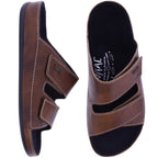 Vital Schuhe | Vital Soft | Darkcognac | Nappaleder | Weite: H | 4224902-5700 | Herren Pantoletten