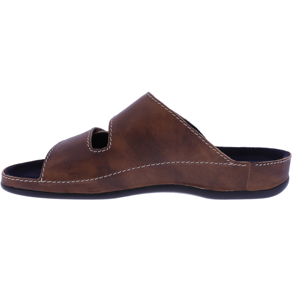 Vital Schuhe | Vital Soft | Darkcognac | Nappaleder | Weite: H | 4224902-5700 | Herren Pantoletten