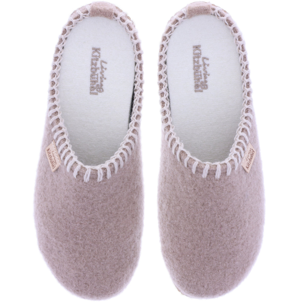 Living Kitzbühel | Wilder Kaiser | Taupe | Schurwolle | 4870 | Damen Hausschuhe