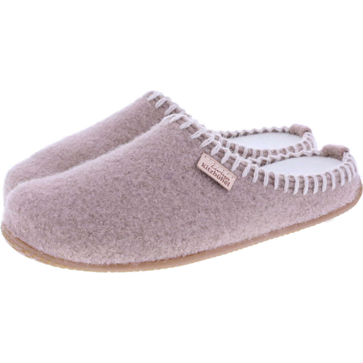 Living Kitzbühel | Wilder Kaiser | Taupe | Schurwolle | 4870 | Damen Hausschuhe