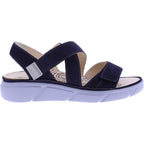 Ganter / Halina / Darkblue Softnubuk / Wechselfußbett / Weite: H / Art: 5-200462-3500 / Sandalen