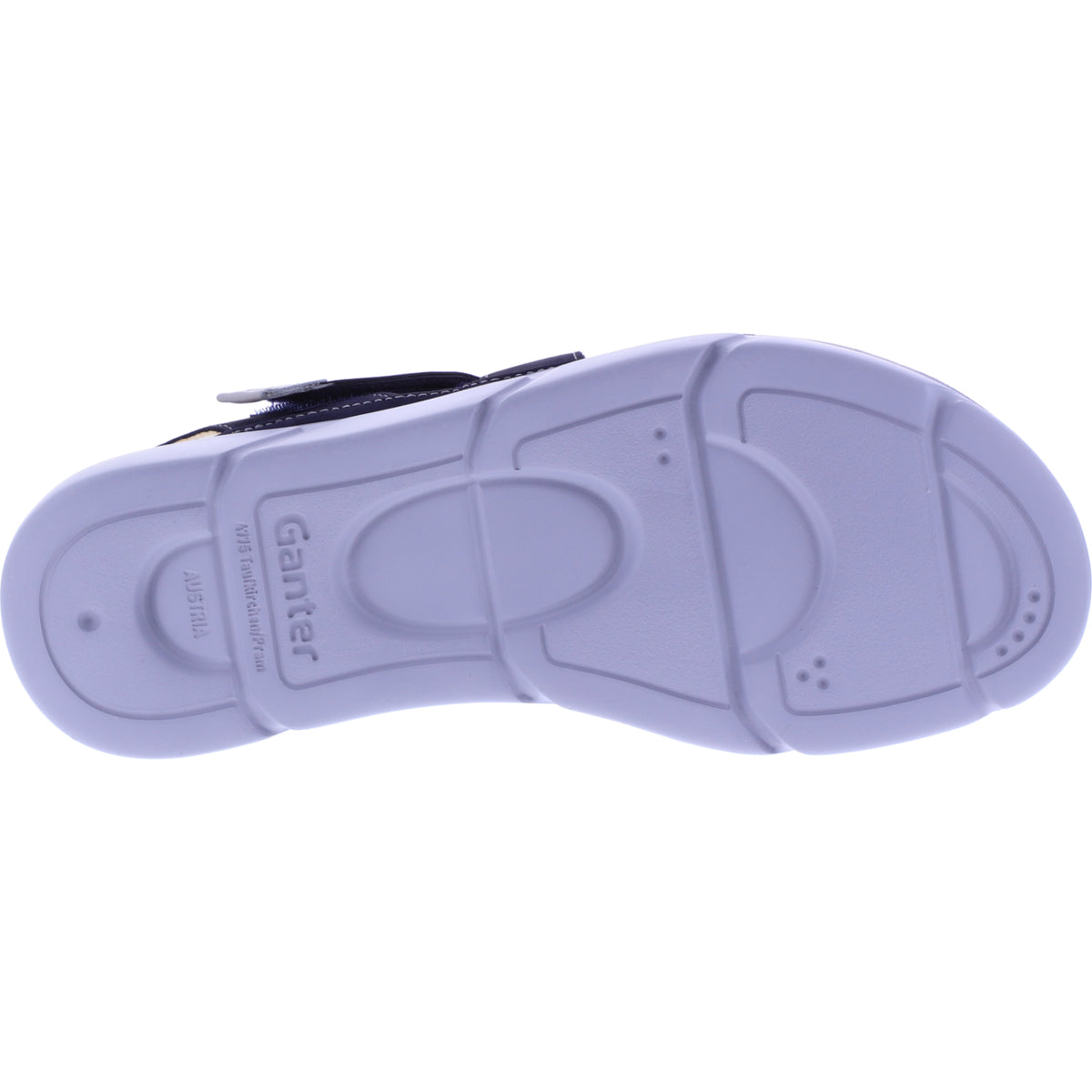 Ganter / Halina / Darkblue Softnubuk / Wechselfußbett / Weite: H / Art: 5-200462-3500 / Sandalen